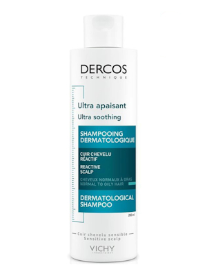Успокаивающий шампунь-уход для нормальных и жирных волос Ultra Soothing Dermatological Shampoo