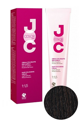 Крем-краска для волос 4.4 каштан медный Joc Color