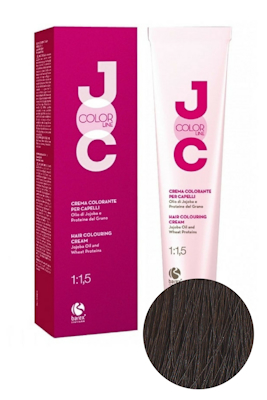 Крем-краска для волос 5.05 шоколад и сливки Joc Color