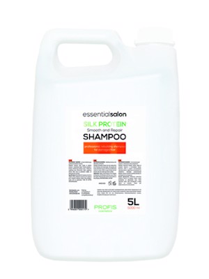 Разглаживающий шампунь для повреждённых волос Silk Protein Shampoo